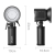 Ulanzi LC60 (L155) - lampa LED COB 3w1, błyskowa, światło ciągłe i efekty - wymiary